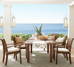 Tufted Outdoor Dining Chair Cushion