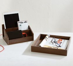 Walnut Desk Accessories Collection