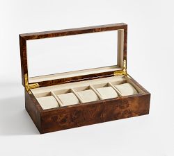 Burlwood Watch Box