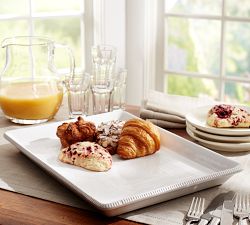 Gabriella Stoneware Rectangular Serving Platter