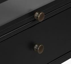 Harmon Glass Writing Desk