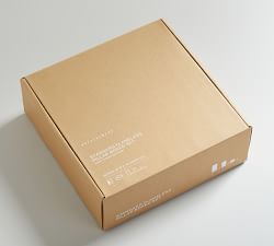 Standard Flameless Ivory Pillar Candles - Set Of 6