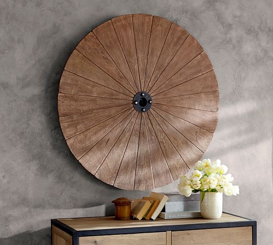 Wood Disc Wall Art