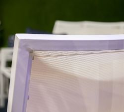 Puglia Metal Stackable Outdoor Lounge Chair