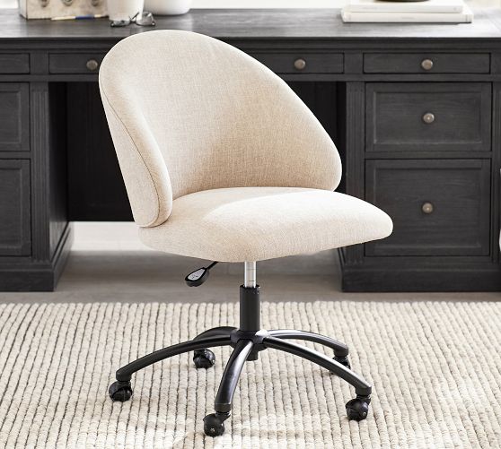 Ryker Upholstered Swivel Desk Chair
