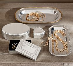 Eclectic Silver Jewelry Boxes