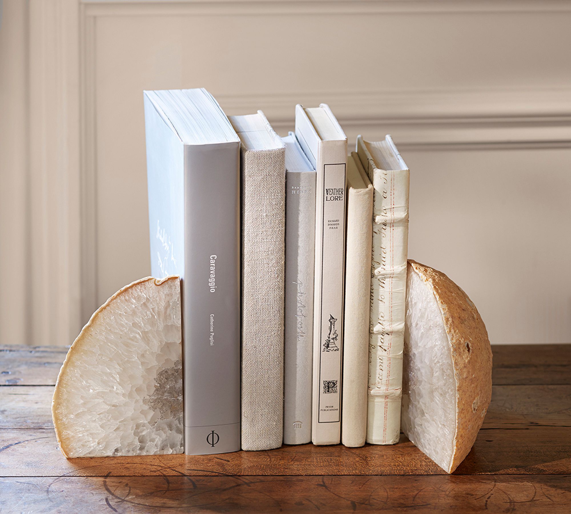 Geode Bookends - Set of 2 | Pottery Barn display picture 1
