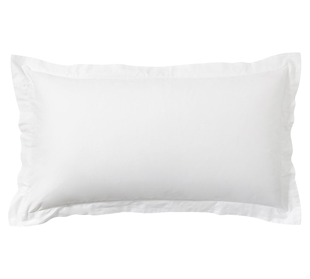 Essential Sateen Sham - White, King