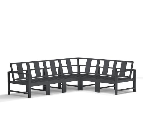 Indio Metal 6-Piece Sectional Set Frame