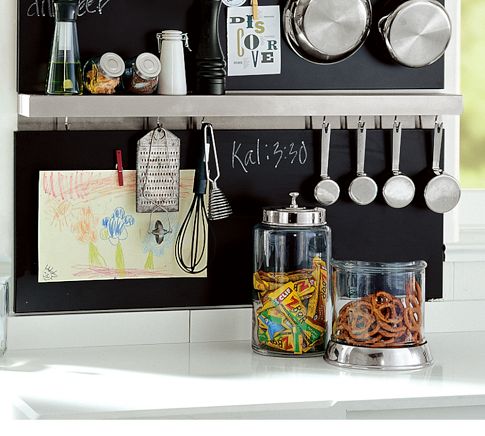 Utility Shelf with Hooks