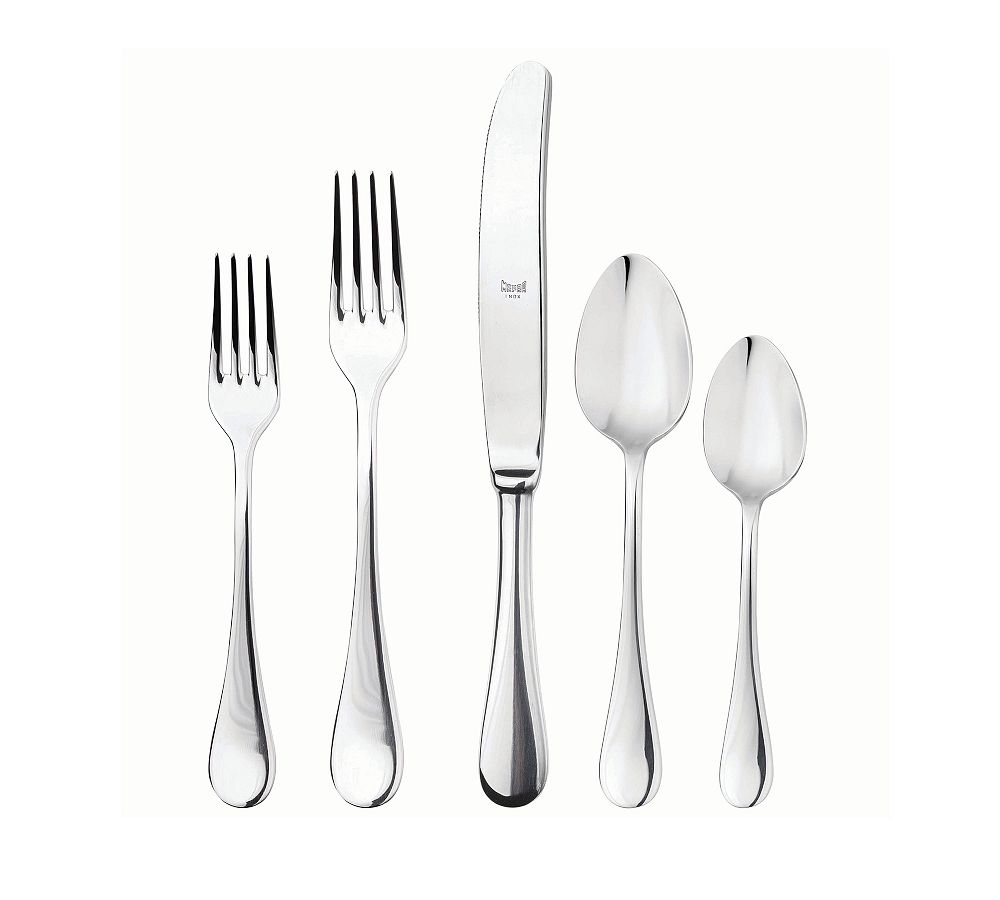 Vintage Italian Flatware & Serve Set - Stainless Steel