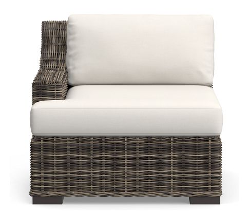 Replacement Slope Arm Left-Arm Chair Cushion