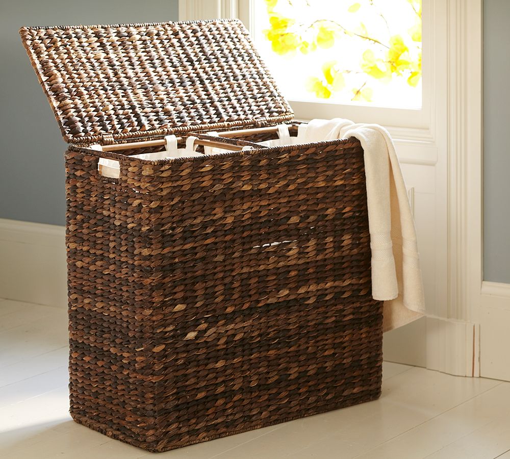 Seagrass Handcrafted Divided Hamper - Raleigh