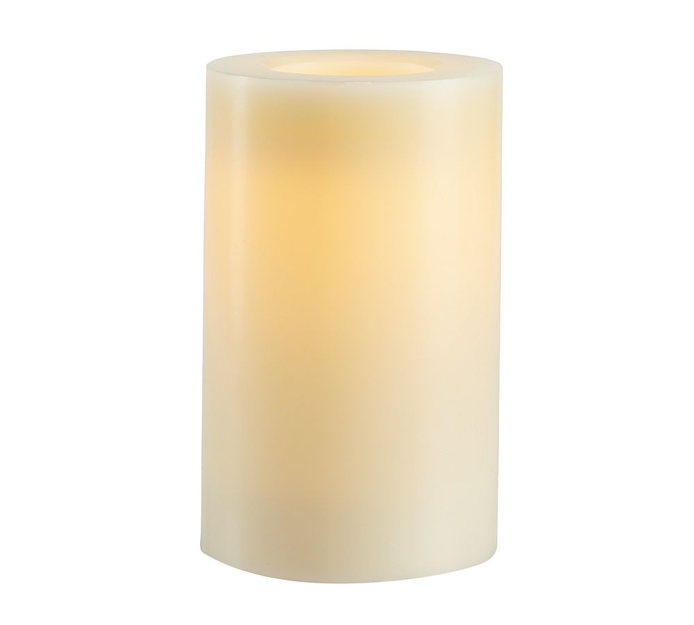 Wax Pillar Candle - Ivory 6" x 10"