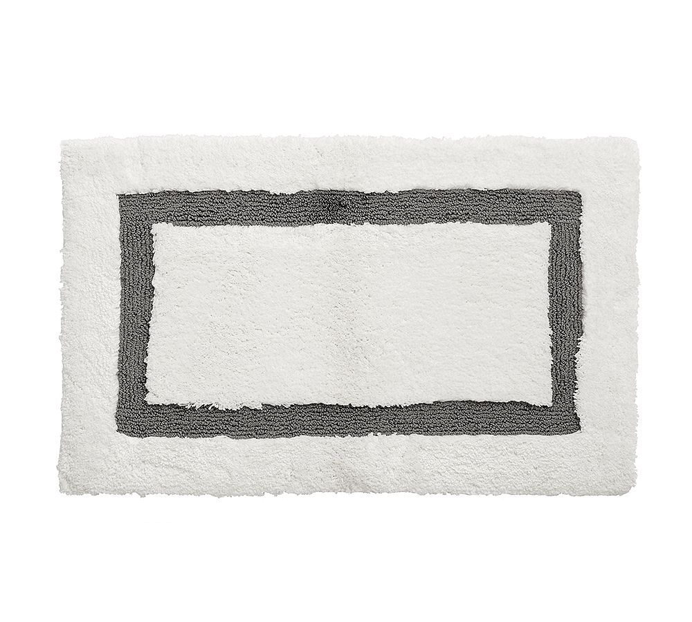Morgan Memory Foam Bath Mat - 17x24, FLAGSTONE