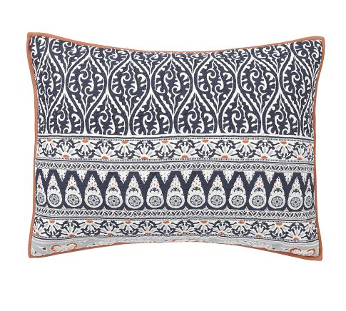 Pia Medallion Cotton Quilted Sham