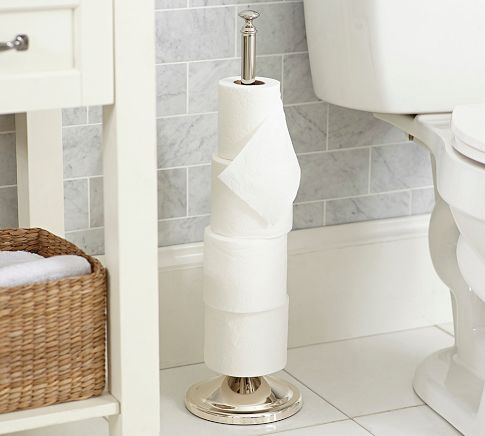 Standing Toilet Paper Storage