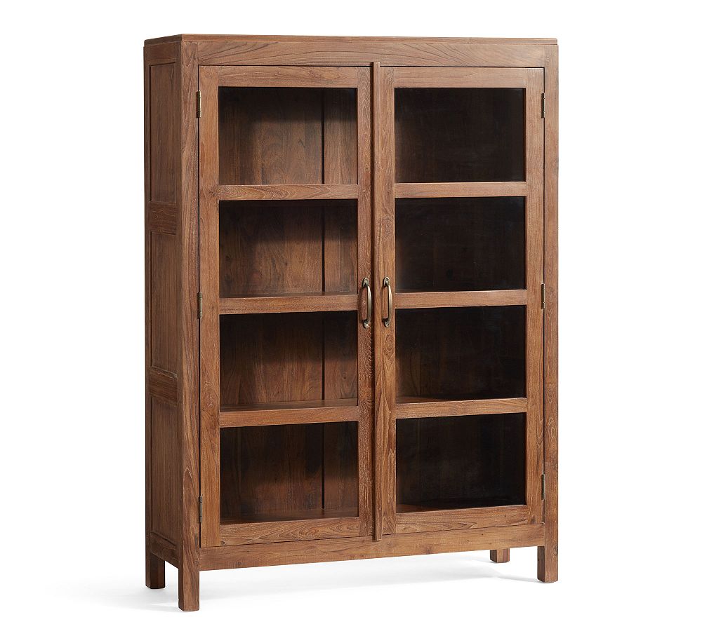 Menlo Reclaimed Teak Storage Cabinet (49") - Camden, 49"L x 67"H