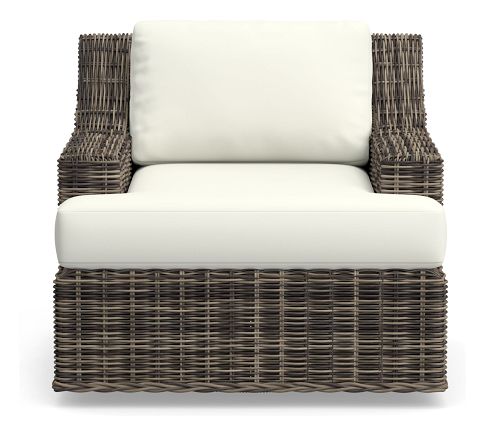 Replacement Slope Arm Swivel Lounge Chair Cushion