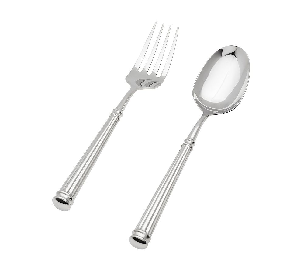 Georgia Stainless Steel Serving Utensils - Set of 2 - Set of 2