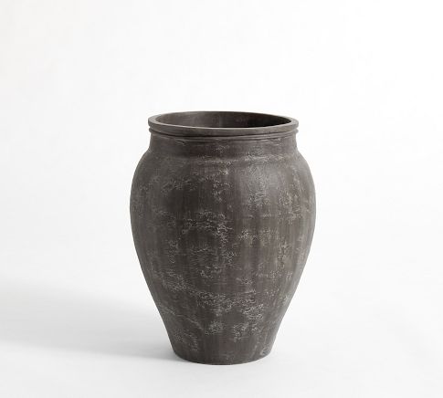 Sienna Planter, Large - Charcoal