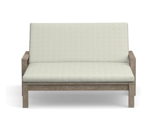 Indio Wood Double Chaise Lounge Cushions