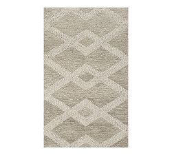 Open Box: Chase Textured Hand-Tufted Wool Rug, 4' x 6' - Natural