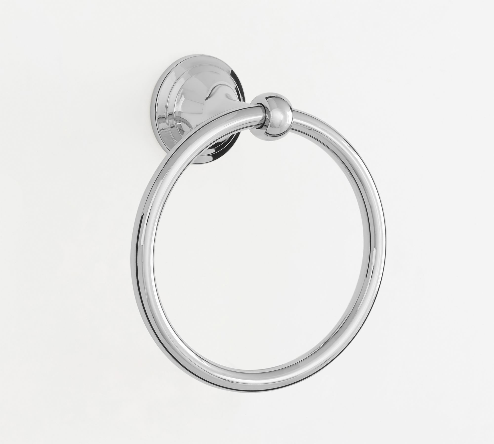 Mercer Towel Ring - Chrome