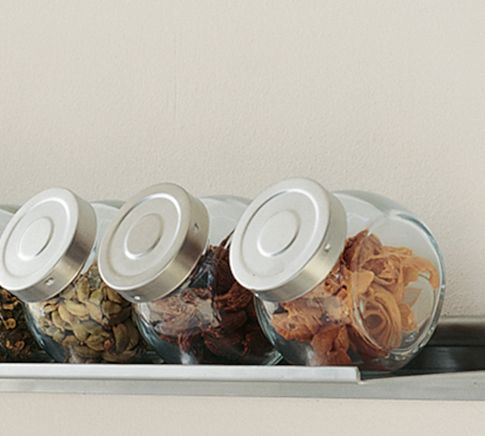 Spice Jars, Set of 6