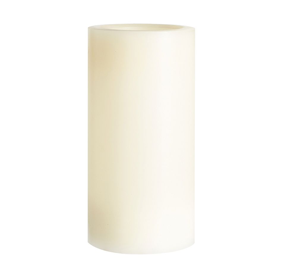 Wax Pillar Candle - Ivory 4" x 8"