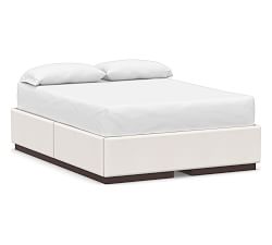 Pottery Barn Upholstered Platform Bed - Thumbnail 2