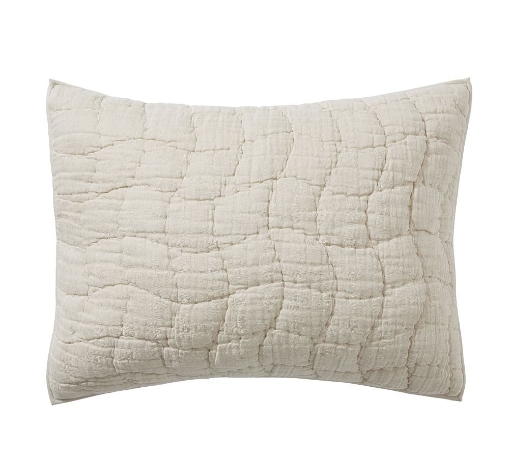 Cloud Quilted Sham - Flax, Standard