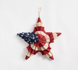 Liberty Outdoor Burlap Star