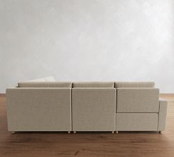 Westwood Square Arm Reversible Power Reclining Sectional (119")