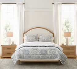 Mira Ribbed Ceramic Table Lamp (27")