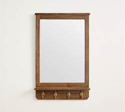Summerville Mirror With Hooks