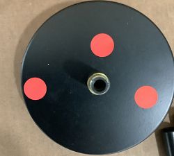 Open Box: Bridget Recycled Glass Pendant, Large (17") - Bronze