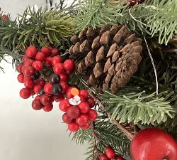 Open Box: Faux Lit Mixed Berry Tree (2')