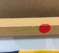 Open Box: Framed Nautical Flag (18.25" x 25.25") - K