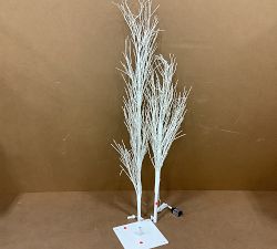 Open Box: Lit Twinkling Twig Tree (7') - Bright White