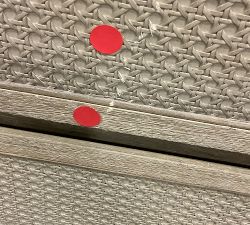 Open Box: Marina Cane Nightstand (32") - Seadrift