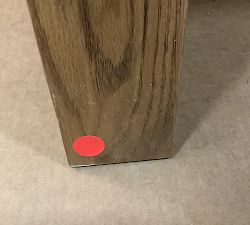 Open Box: Mayfair Square Side Table (24") - Weathered Umber