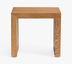 Open Box: Mayfair Square Side Table (24") - Weathered Umber