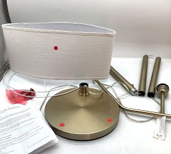 Open Box: Payton Metal Floor Lamp (65") - Antique Brass