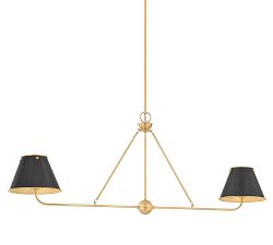 Holland Metal Linear Chandelier (10")