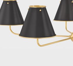 Holland Metal Round Chandelier (43")