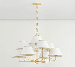 Julian Metal Round Chandelier (41")