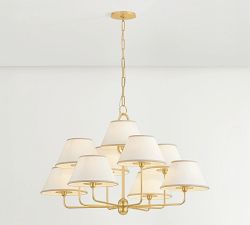 Julian Metal Round Chandelier (41")