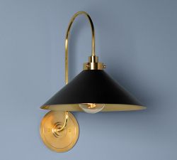Molly Metal Single Sconce (12")