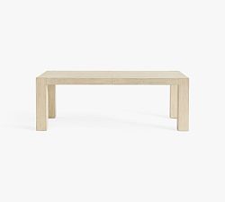 Open Box: Laguna Rectangular Extendable Dining Table (86"-110") - Sand Dune